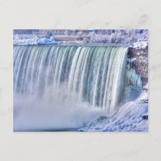 Bevroren Thunder Briefkaart (Voorkant)