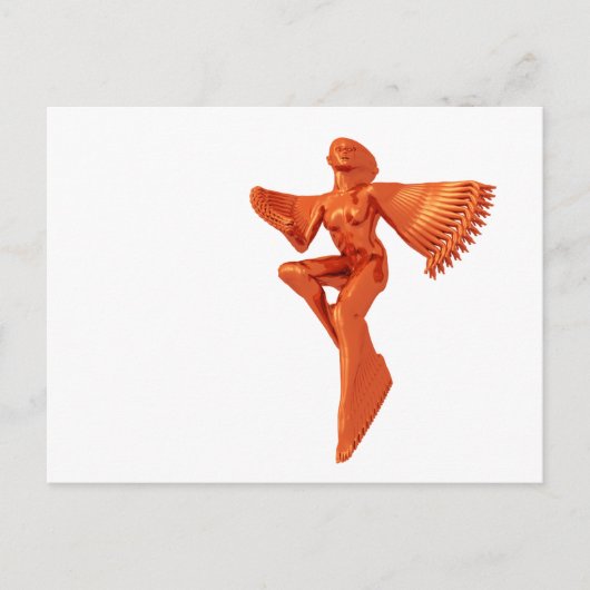 bevroren tijd briefkaart (Voorkant)
