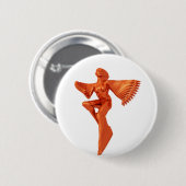 bevroren tijd ronde button 5,7 cm (Voorkant /achterkant)