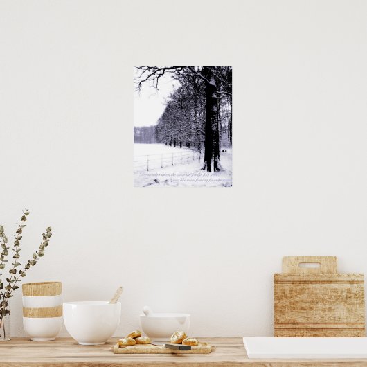 bevroren tranen poster (Keuken)