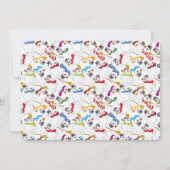 Bevroren van de Snowman™ Winter Birthday Kaart (Achterkant)