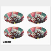 Bevroren ventilator ovale sticker (Vel)