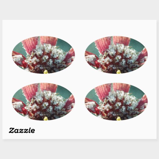 Bevroren ventilator ovale sticker (Vel)