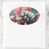 Bevroren ventilator ovale sticker (Tas)