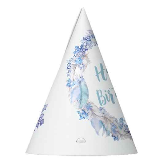 Bevroren Verjaardag Elke leeftijd Bevroren Thema P Feesthoedjes (Links)