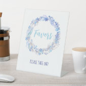 Bevroren Verjaardagsfeestgunsten teken Reclamebord Met Voetstuk (Insitu)