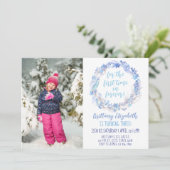 Bevroren Verjaardagsfoto Nodig om het even welke l Kaart (Staand voorkant)