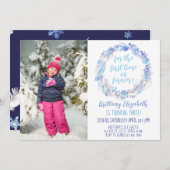 Bevroren Verjaardagsfoto Nodig om het even welke l Kaart (Voorkant / Achterkant)