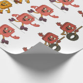 Bevroren Vrienden Wrapping Paper Cadeaupapier (Hoek)