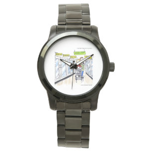 Bevroren Walrus Grappige Horloge van Rick London