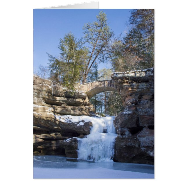 Bevroren waterval (Voorkant)