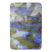 Bevroren waterval... badmat (Voorkant Verticaal)