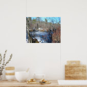 Bevroren "Wetlands Pond" Poster (Keuken)