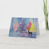 Bevroren Winter Kaart (Voorkant)