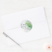Bevroren Winter - Zilver - Stickers voor meerdere  (Envelop)