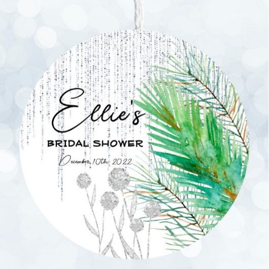 Bevroren Winter - Zilver - Stickers voor meerdere 