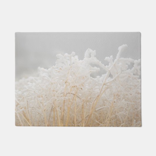 Bevroren wintergrassen deurmat (Voorkant)