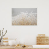 Bevroren wintergrassen poster (Keuken)