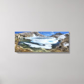Bevroren wit Beer Lake - Sierra Canvas Afdruk (Voorkant)