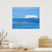Bevroren zeeën poster (Keuken)