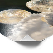 Bevroren zeepbellen Ice Crystal Winter Paperprint Foto Afdruk