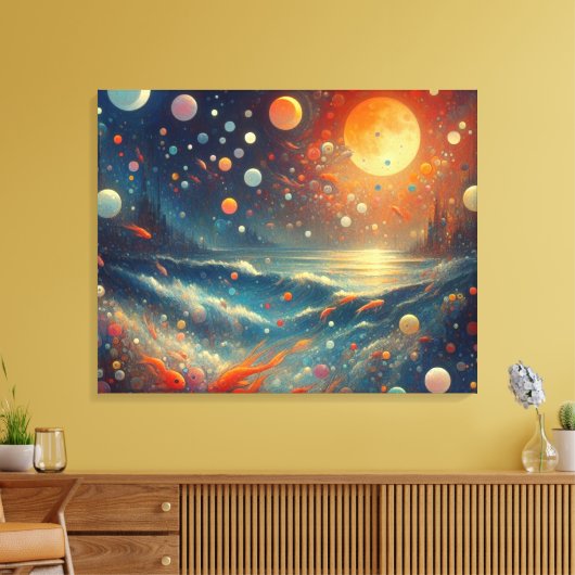 bevruchting canvas afdruk (Insitu (Woonkamer))