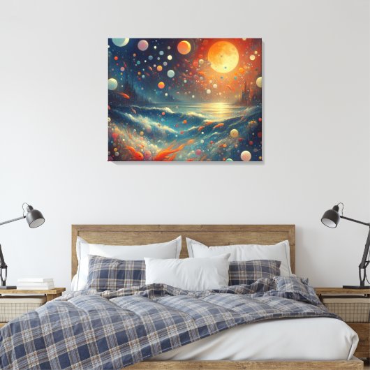 bevruchting canvas afdruk (Insitu (Slaapkamer))