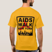 Bev's Gold Pre T-shirt (Achterkant)