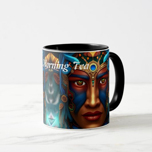 Bev's Morning Tea Gepersonaliseerd Mok (Voorkant rechts)