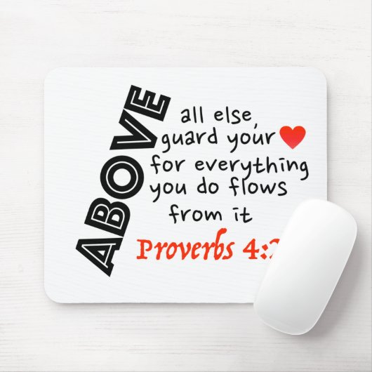 Bewaak je HeArT!! Muismat (Met muis)