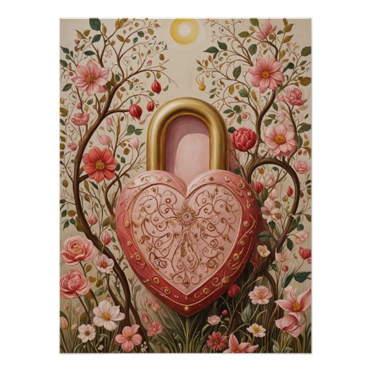 Bewaakt hart perfect poster (Voorkant)