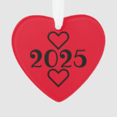 Bewaar apart maar niet in ons hart ornament (voorkant)