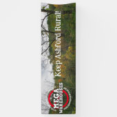 Bewaar Ashford Landelijk | Geen Mega Pakhuizen B Spandoek (Verticaal)