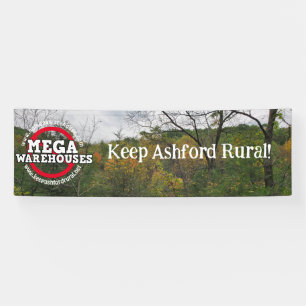 Bewaar Ashford Landelijk   Geen Mega Pakhuizen   B Spandoek