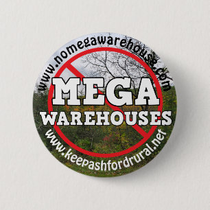 Bewaar Ashford Landelijk Zeg Nee tegen Mega Pakhui Ronde Button 5,7 Cm