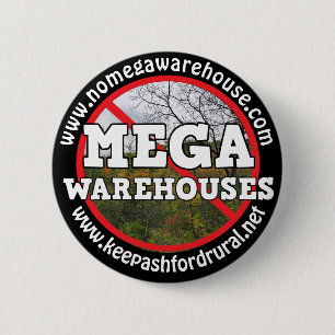 Bewaar Ashford Landelijk Zeg Nee Tegen Mega Pakhui Ronde Button 5,7 Cm