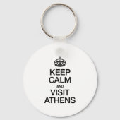 BEWAAR ATHENEN KALM EN BEZOEK SLEUTELHANGER (Voorkant)