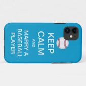 BEWAAR CALM een iPhone 5-Hoesje van een honkbalspe Case-Mate iPhone Case (Achterkant (horizontaal))