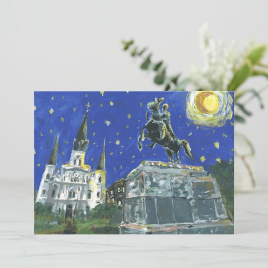 Bewaar datum, Jackson Square, Franse wijk Kaart (Staand voorkant)