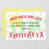 Bewaar datum wanneer dit voorbij is, laten we na d kaart (Voorkant / Achterkant)