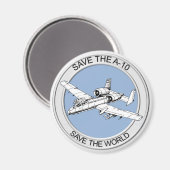 Bewaar de A-10 Koelkast Magnet (Voorkant / Achterkant)
