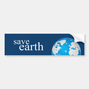 BEWAAR DE AARDE BUMPERSTICKER