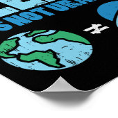Bewaar de aarde schoon met het niet-Uranus Shirt Poster (Hoek)
