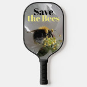 Bewaar de Bees Bumble Bee Foto Pickleball Paddle (Voorkant)