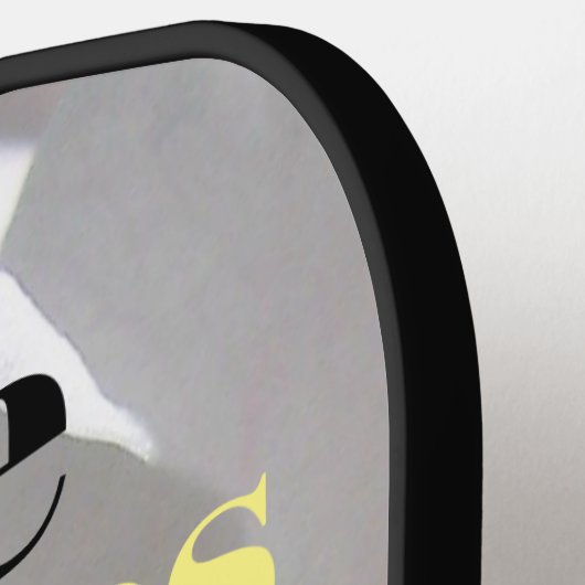 Bewaar de Bees Bumble Bee Foto Pickleball Paddle (Links Detail)