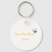 Bewaar de Beez... Button Sleutelhanger (Voorkant)