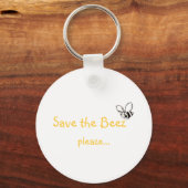 Bewaar de Beez... Button Sleutelhanger (Voorkant)
