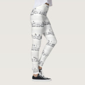 Bewaar de beloofde handgeschreven muziekbroeken leggings (Rechts)