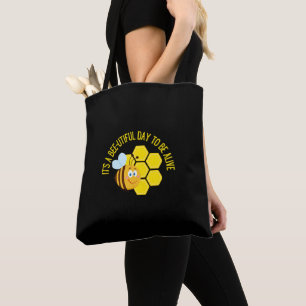 Bewaar de bijen Be Slogan-citaten Bewustmakingscad Tote Bag