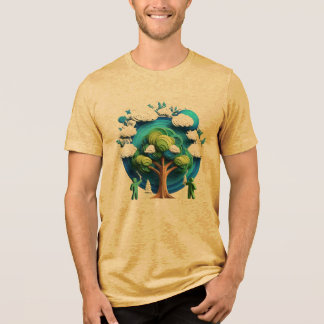 Bewaar de boom T-shirt ontwerp